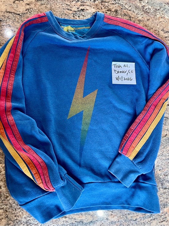 Aviator Nation Tops - VintageAviator Nation Ombre Bolt Sweatshirt with Sunset 4-Stripe